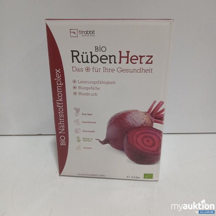 Artikel Nr. 980414 Artikel Nr. 980414: Fitrabbit Bio Rübenherz 3l