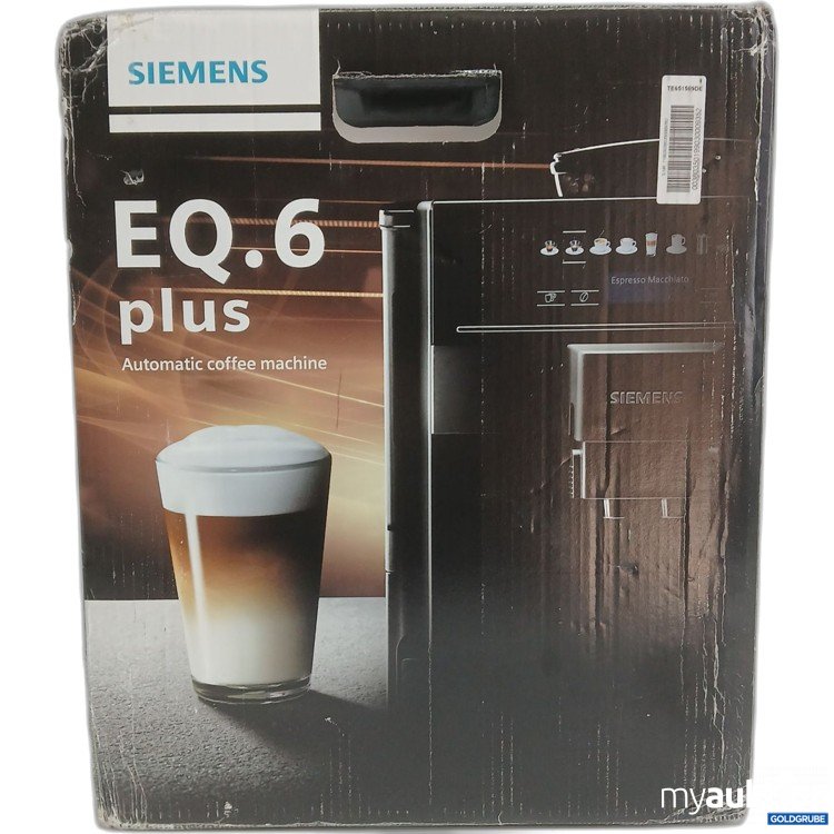 Artikel Nr. 445415: Siemens EQ.6 Plus Automatic Coffee Machine, Model.No. TE651509DEType: CTES32X