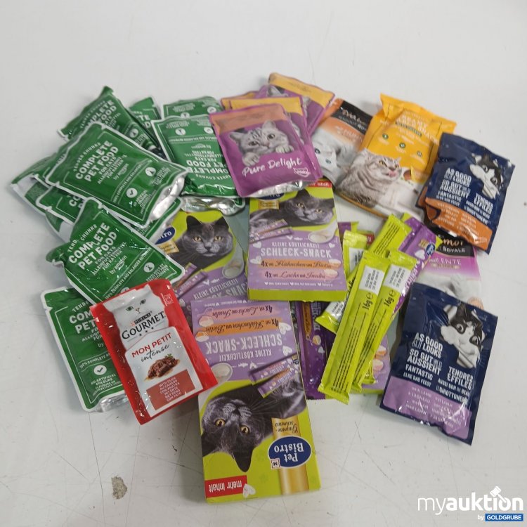 Artikel Nr. 466415: Diverse Katzenfutter und Katzensnacks verschiedene Marken