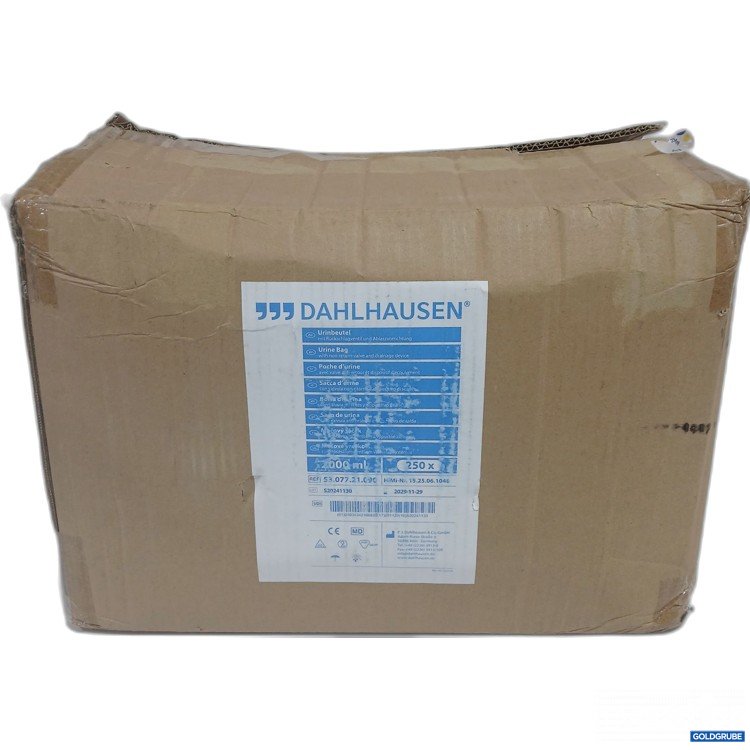 Artikel Nr. 524415: Dahlhausen Urinbeutel mit Rückschlagventil und Ablassvorrichtung 2000ml 250Stk 