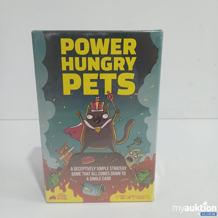 Artikel Nr. 856415 Artikel Nr. 856415: Power Hungry Pets Spiel