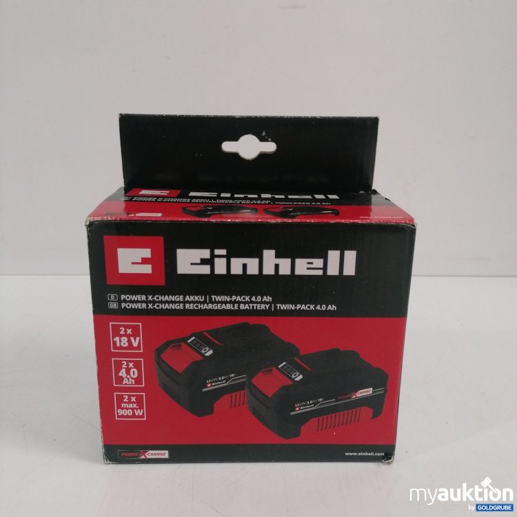 Artikel Nr. 860415 Artikel Nr. 860415: Einhell Power X Change Akku Twin Pack 4.0Ah