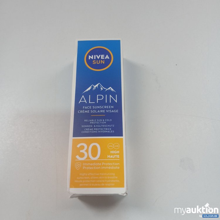 Artikel Nr. 861415: Nivea Sun Alpin Face Sunscreen 30 50ml