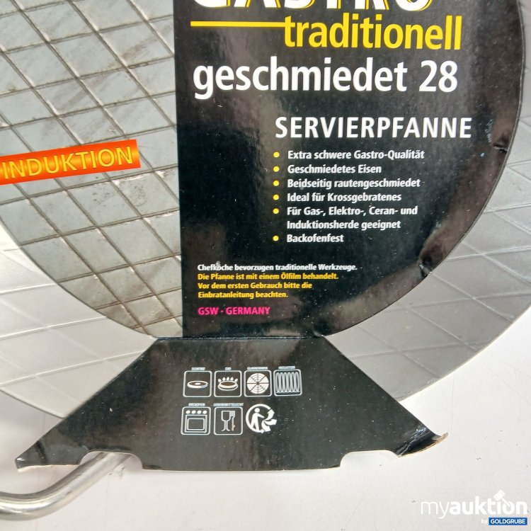 Artikel Nr. 865415: GSW Servierpfanne geschmiedet ca 28cm