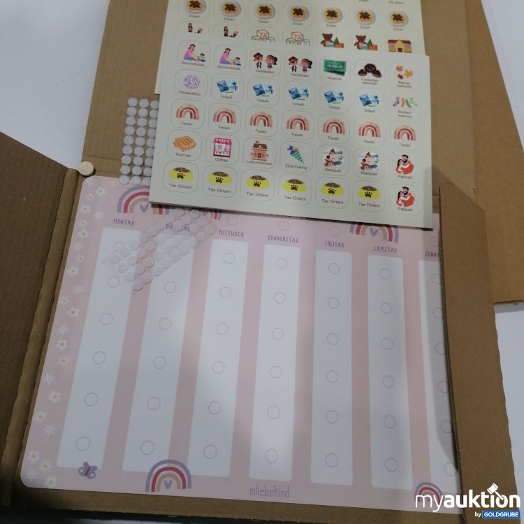 Artikel Nr. 878415: Diverse Wochenplaner Regenbogen