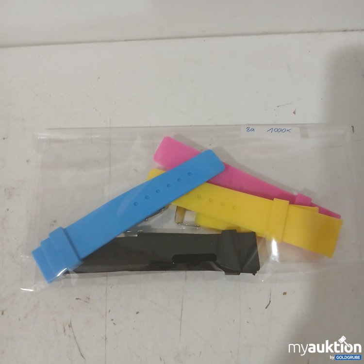 Artikel Nr. 929415: Ersatzbänder für Armbanduhren Bunt 4Pack