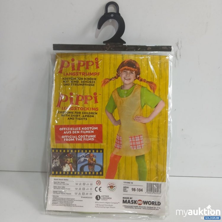 Artikel Nr. 939415: Pippi Langstrumpf Kostüm 98-104