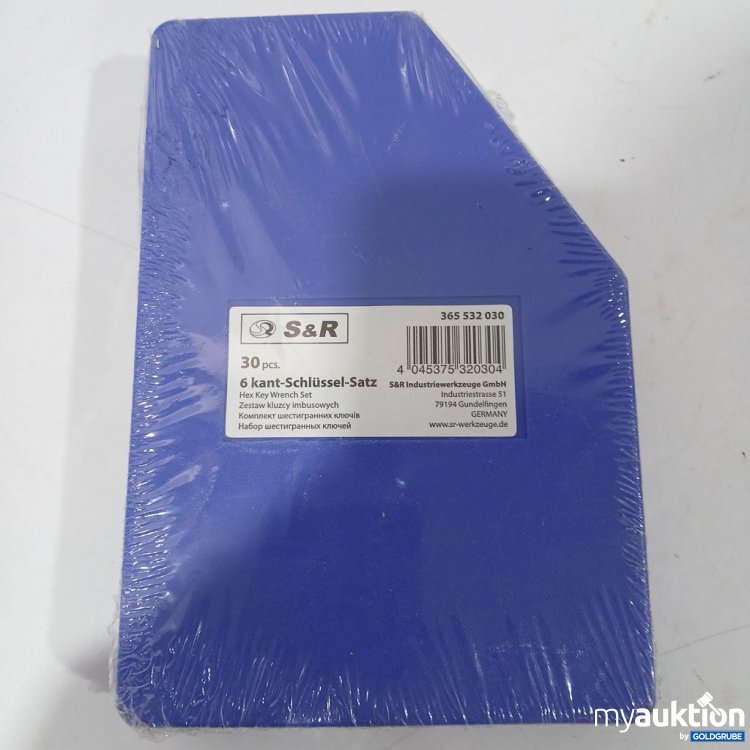 Artikel Nr. 951415: S&R 6-Kant-Schlüsselsatz 30 pcs