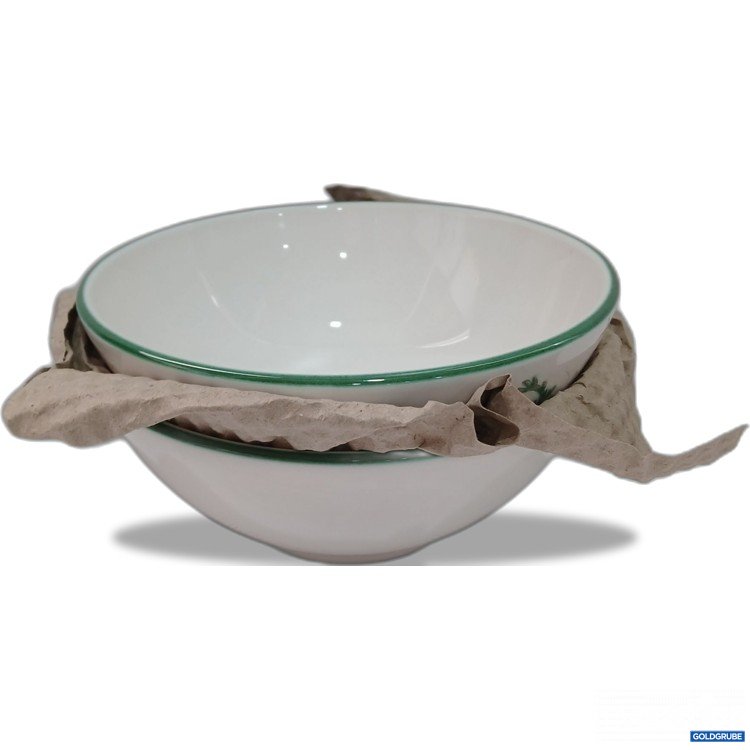 Artikel Nr. 954415: Gmundner Keramik Set 2 x Grüner Hirsch Bowl 17 cm