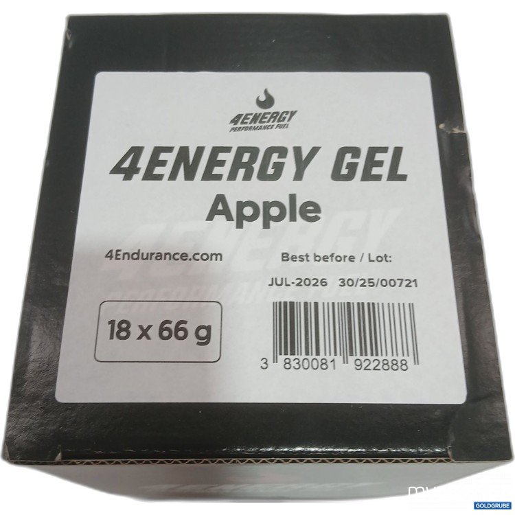 Artikel Nr. 980415 Artikel Nr. 980415: 4 Energy Gel Apple 18x66g