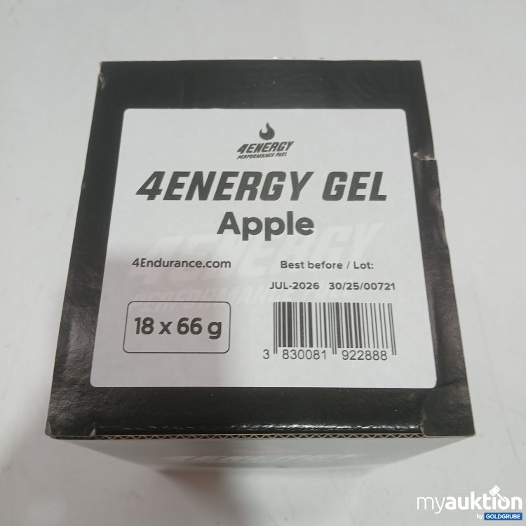 Artikel Nr. 980415 Artikel Nr. 980415: 4 Energy Gel Apple 18x66g