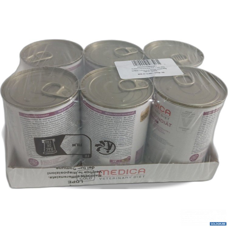 Artikel Nr. 990415: Medica Veterinary Diet Harnsteindiät für Hunde 6x400g 