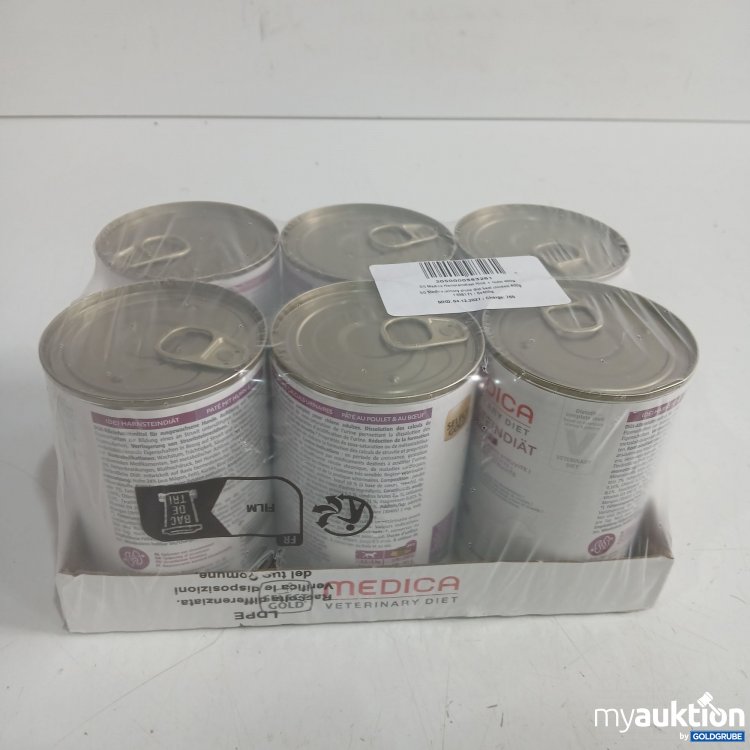 Artikel Nr. 990415: Medica Veterinary Diet Harnsteindiät für Hunde 6x400g 