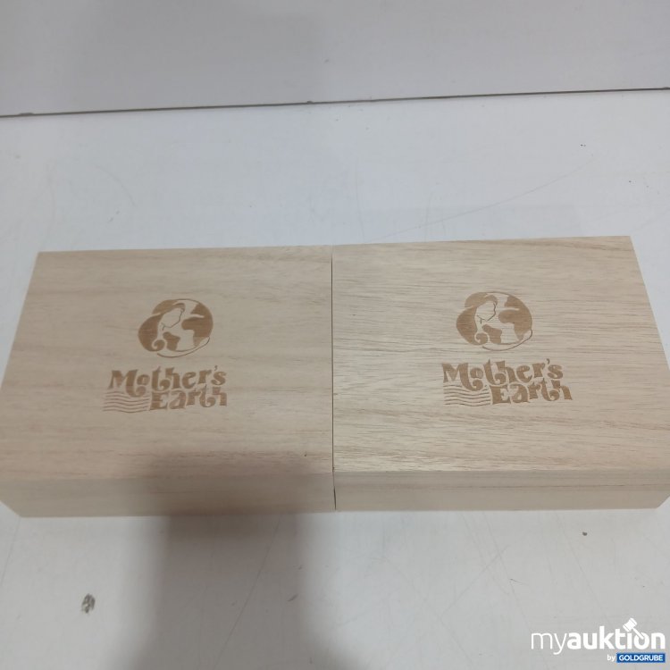 Artikel Nr. 992415 Artikel Nr. 992415: Mother's Earth Holzkiste ca 16,5x13,5x5,5cm 2Stk