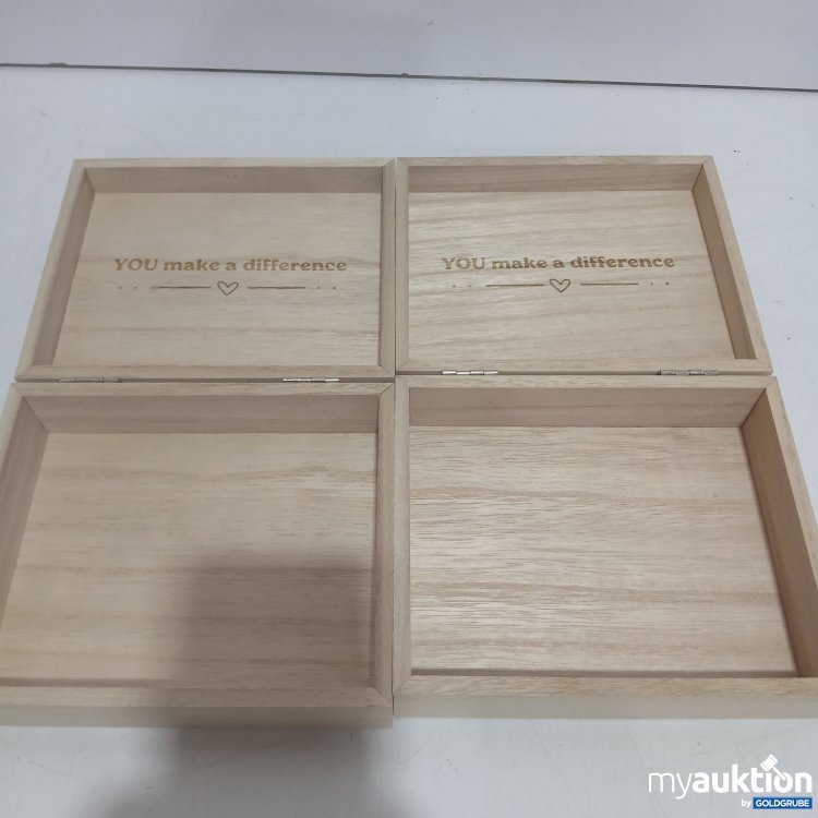 Artikel Nr. 992415 Artikel Nr. 992415: Mother's Earth Holzkiste ca 16,5x13,5x5,5cm 2Stk