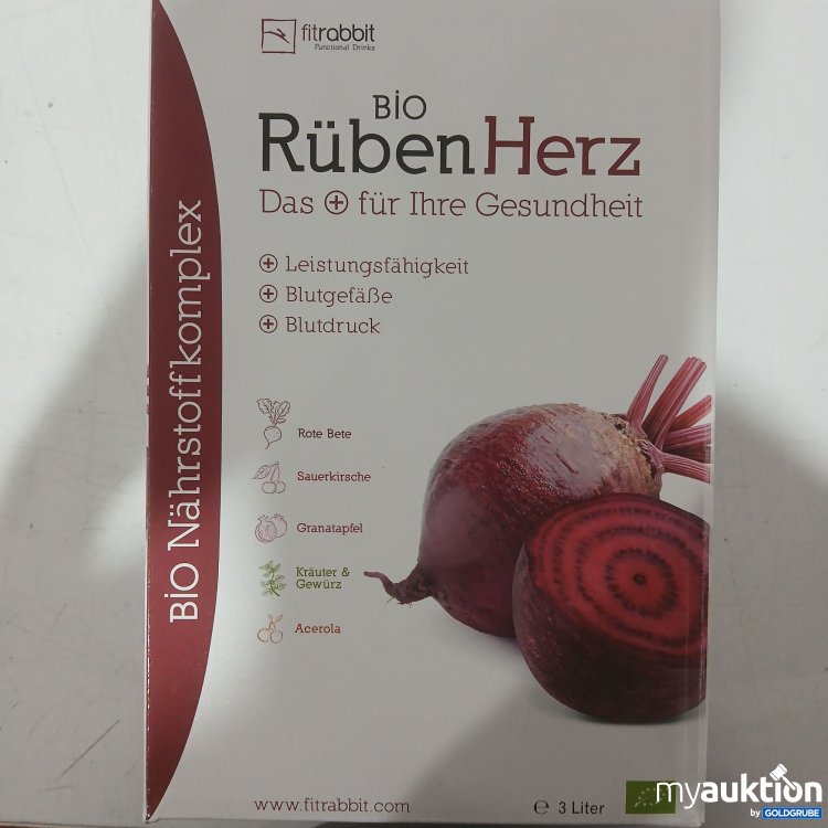 Artikel Nr. 998415: Fitrabbit Bio Rüben Herz 3L 