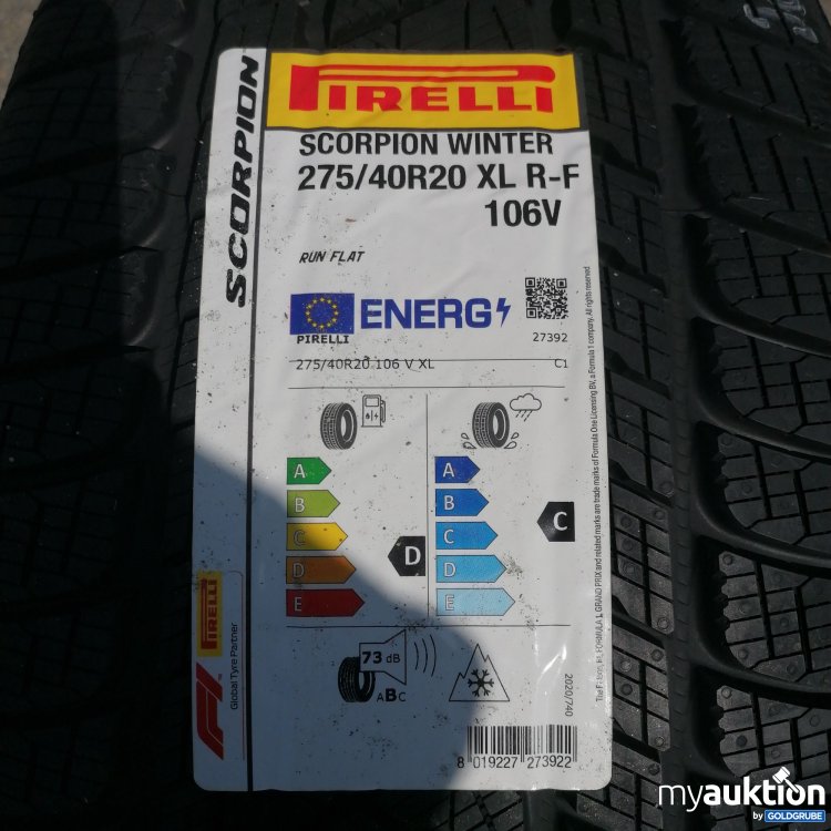 Artikel Nr. 440416 Artikel Nr. 440416: Pirelli Scorpion Winter 275/40R20 XL R-F 106V