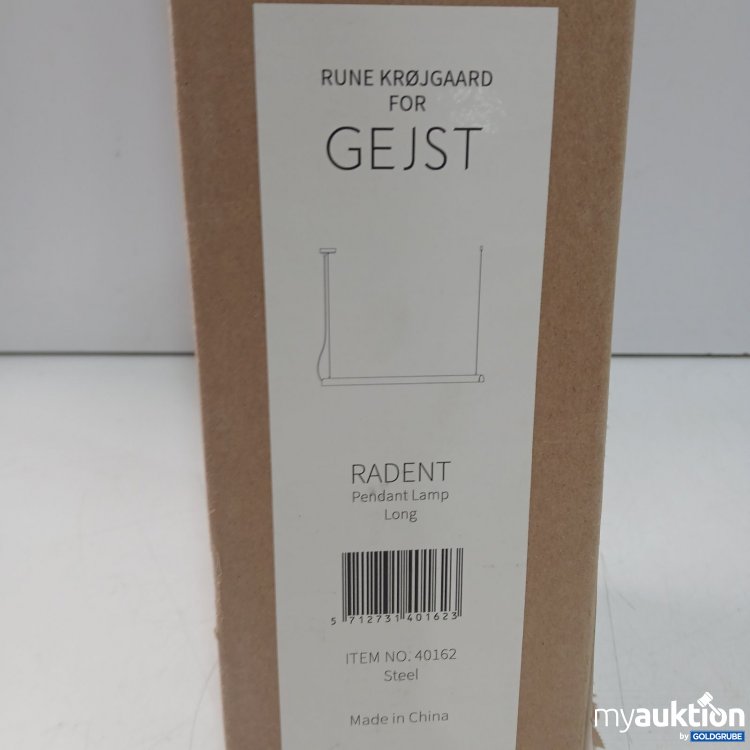 Artikel Nr. 468416 Artikel Nr. 468416: GEJST Radent Pendant Lamp Long Steel