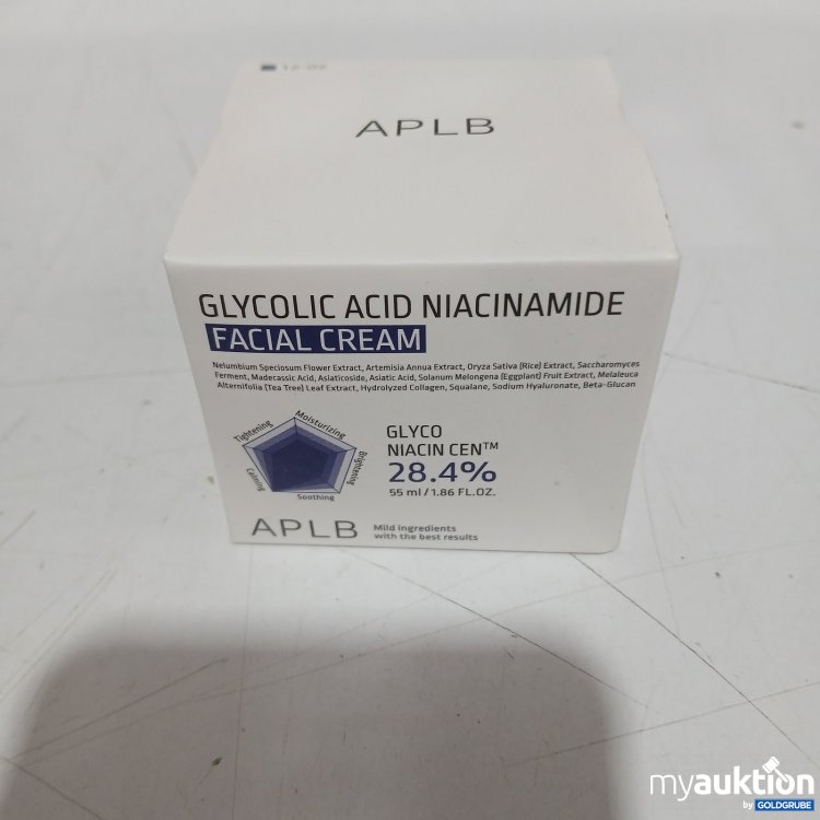 Artikel Nr. 470416 Artikel Nr. 470416: APLB Glycolic Acid Niacinamide Facial Cream 55 ml