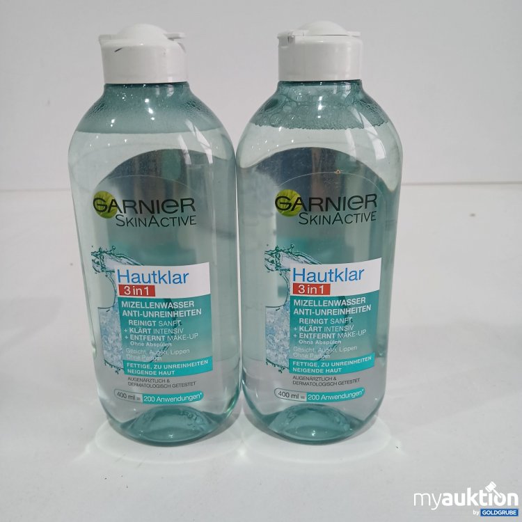 Artikel Nr. 799416 Artikel Nr. 799416: Garnier SkinActive Hautklar 3in1 Mizellenwasser je 400ml