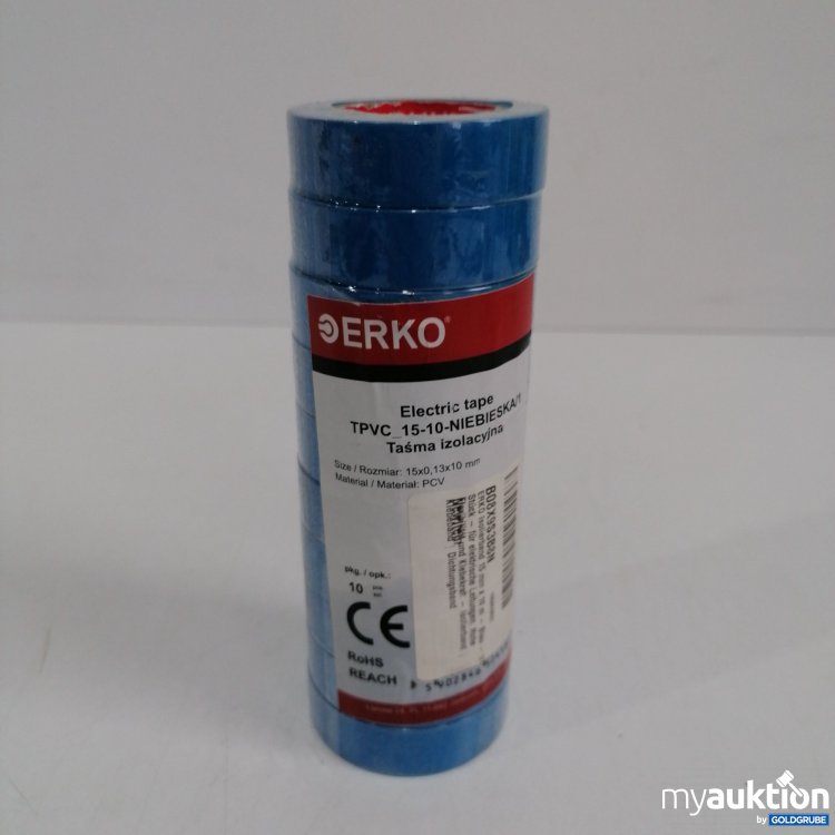 Artikel Nr. 859416: ERKO Electric Tape 15x0, 13x10mm