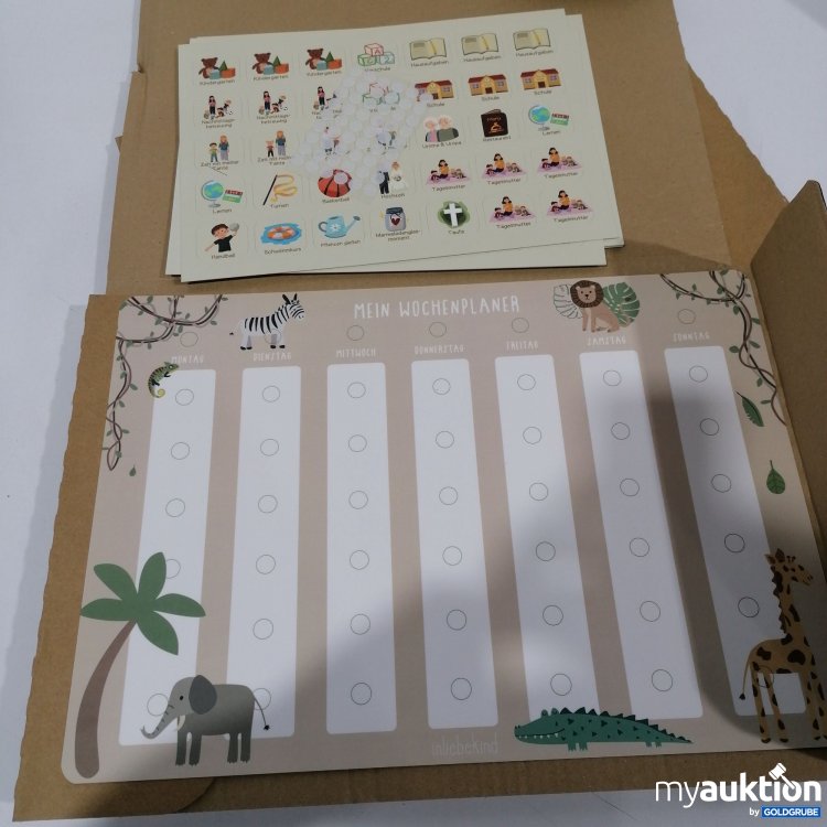 Artikel Nr. 878416: Diverse Wochenplaner Safari