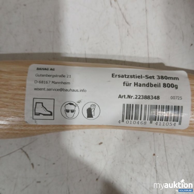 Artikel Nr. 934416: Wusent Ersatzstiel-Set für Handbeil 800g
