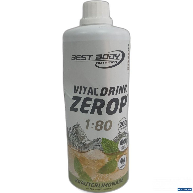 Artikel Nr. 959416: Best Body Vital Drink Zerop 1:80 Kräuterlimonade 1L 