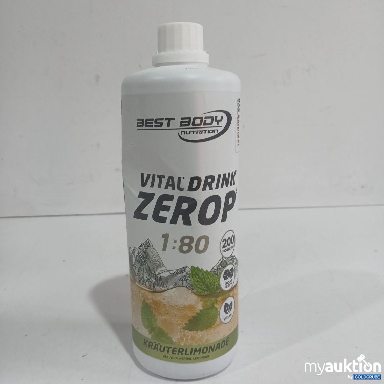 Artikel Nr. 959416: Best Body Vital Drink Zerop 1:80 Kräuterlimonade 1L 