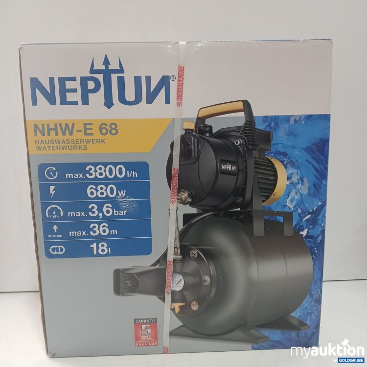 Artikel Nr. 468417 Artikel Nr. 468417: Neptun NHW-E 68 Hauswasserwerk 680W
Art.Nr 41.731.96
