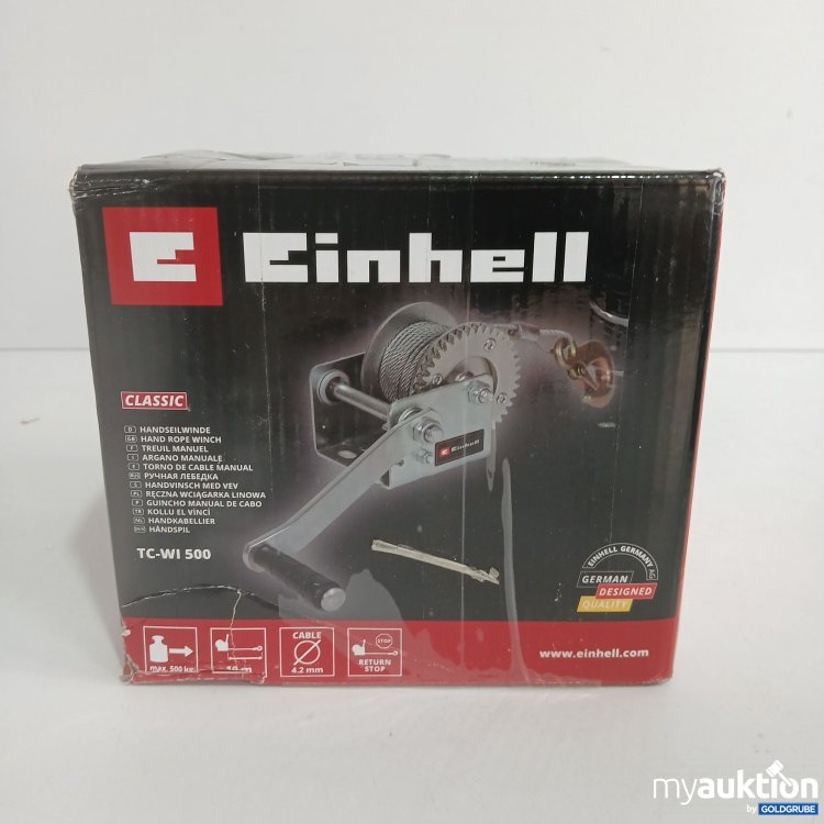 Artikel Nr. 818417 Artikel Nr. 818417: Einhell Handseilwinde TC-WI 500