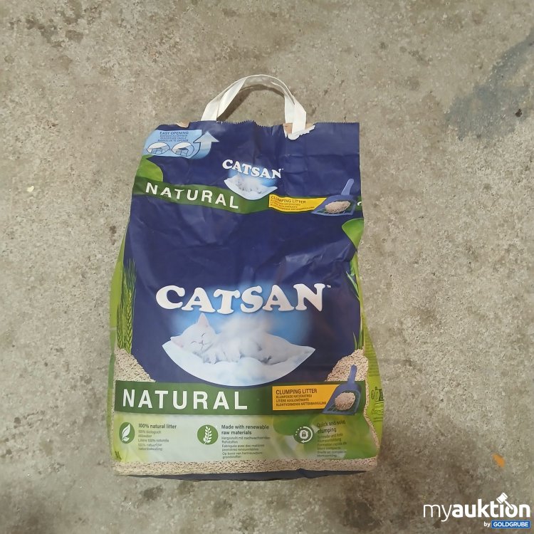 Artikel Nr. 857417 Artikel Nr. 857417: Catsan Natural Klumpstreu 8l