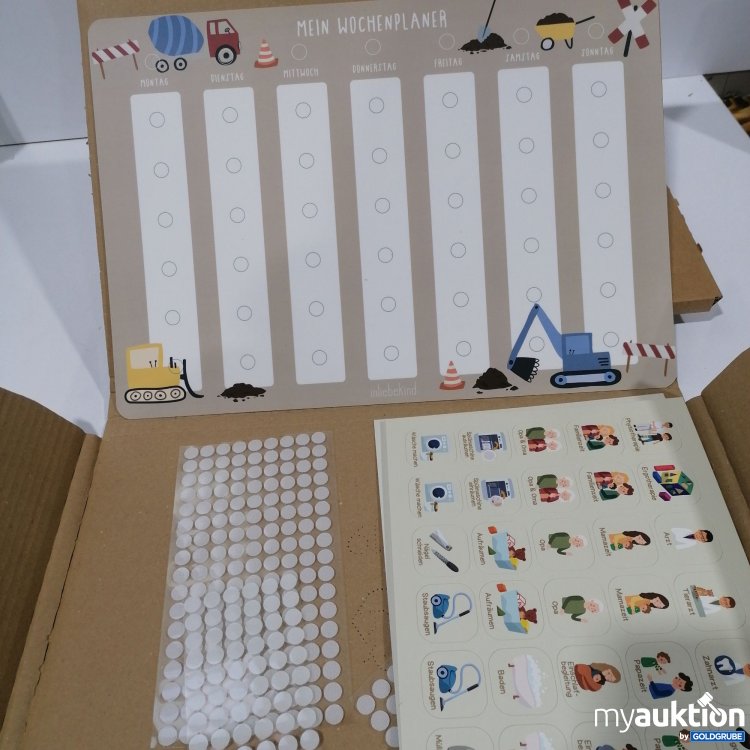 Artikel Nr. 878417: Diverse Wochenplaner Bagger