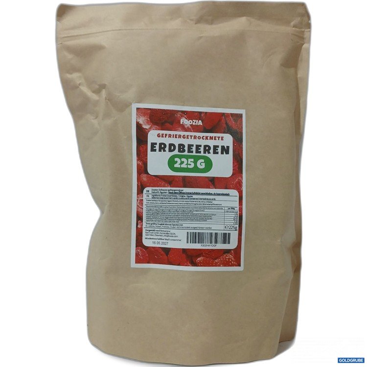 Artikel Nr. 970417: Foozia Gefriergetrocknete Erdbeeren 225g