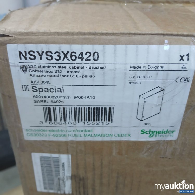 Artikel Nr. 438418: S3X Stainless Steel Cabinet 60x40x20cm 