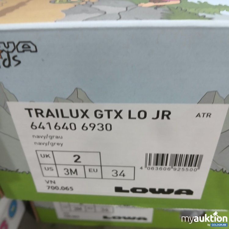 Artikel Nr. 462418 Artikel Nr. 462418: Lowa Trailux GTX LO JR Größe 34