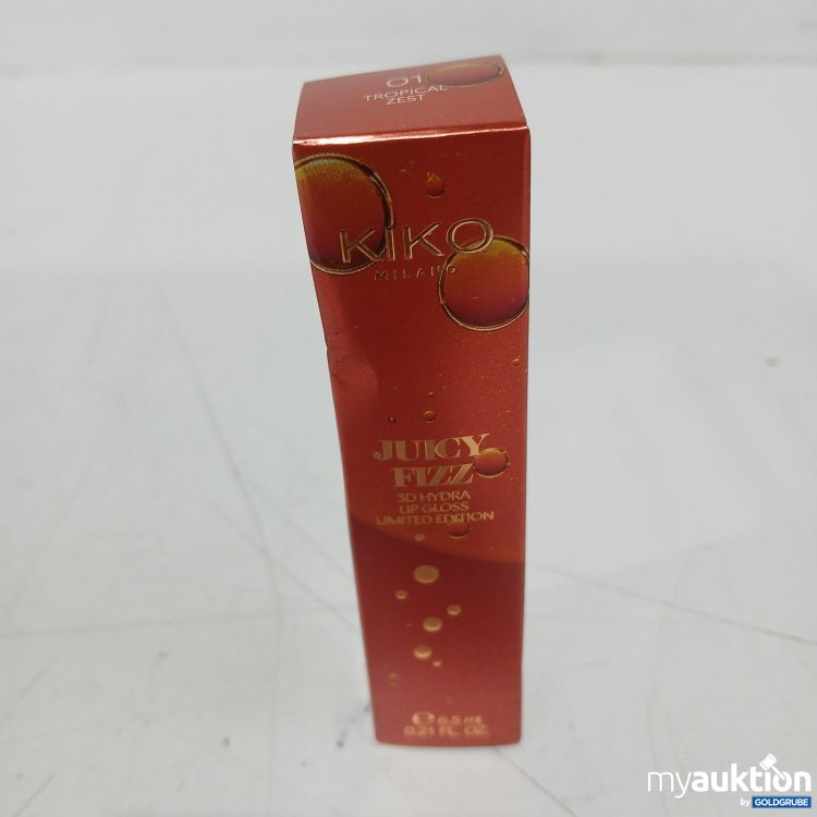 Artikel Nr. 470418 Artikel Nr. 470418: Kiko Juicy Fizz 3D Hydra Lip Gloss 6.5 ml 01 Tropical Zest