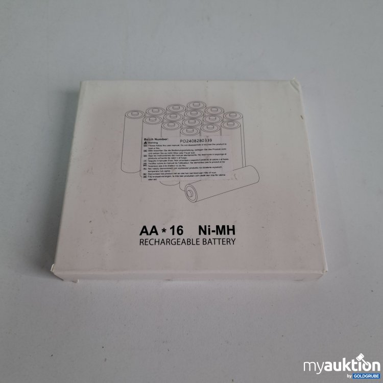 Artikel Nr. 809418: AA x16 Rechargeable Ni-MH