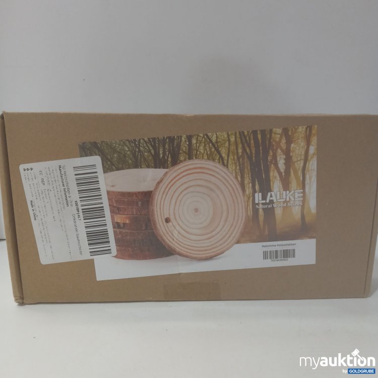 Artikel Nr. 873418 Artikel Nr. 873418: ILAUKE natural wird Slicee 50Stk Holzscheiben 6-7cm