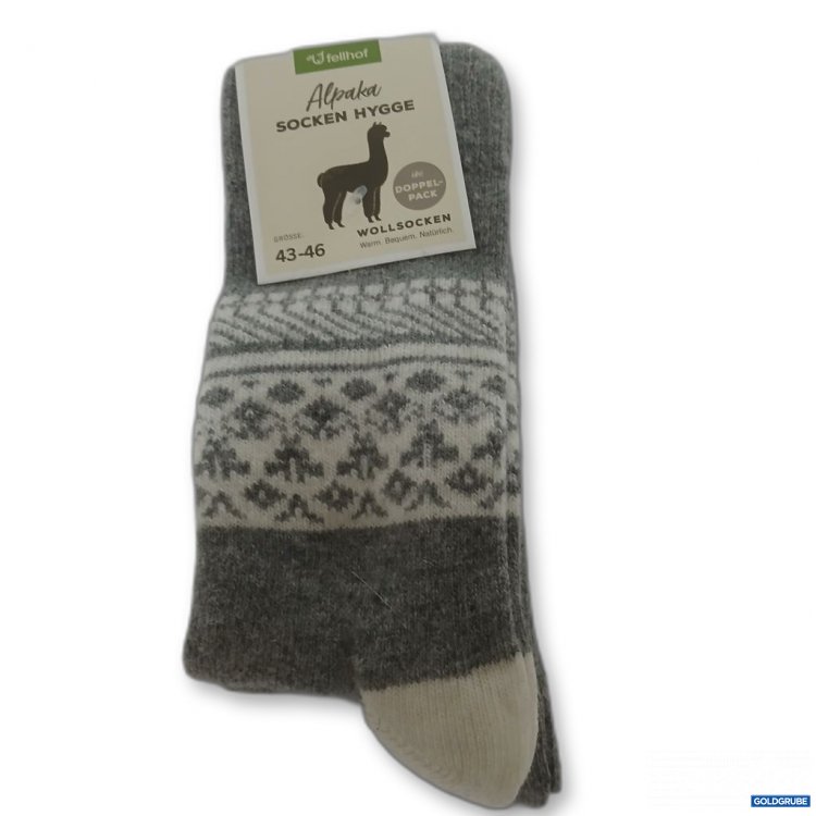 Artikel Nr. 899418: Fellhof Alpakasocken Hygge Doppelpack 43-46