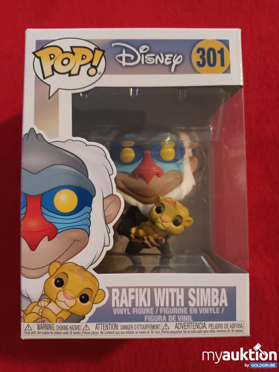 Artikel Nr. 927418 Artikel Nr. 927418: Rafiki with Simba, Disney König der Löwen