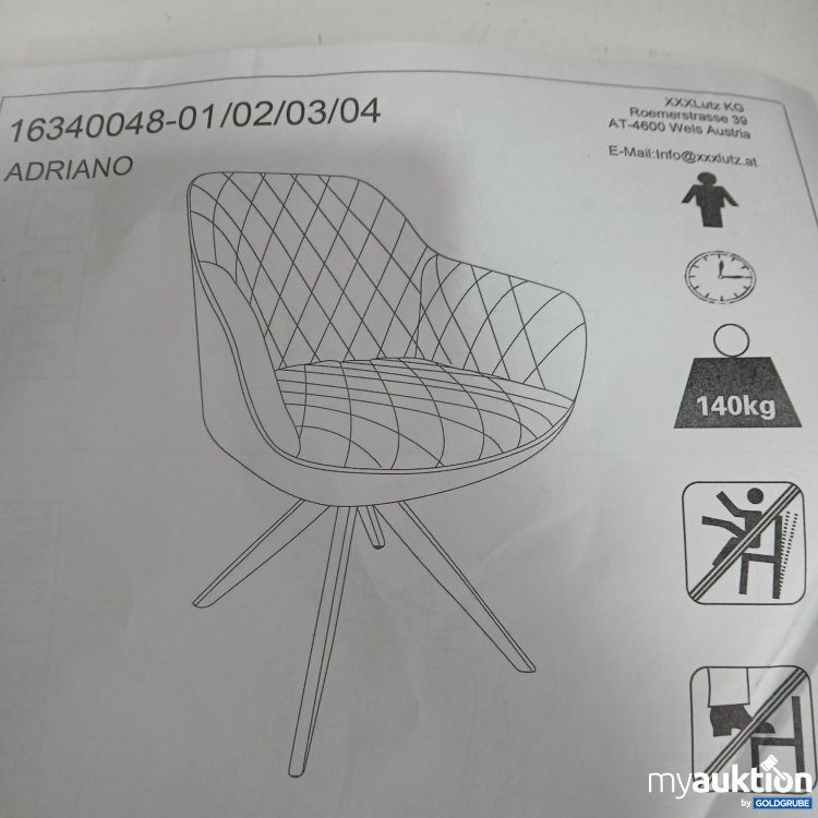 Artikel Nr. 952418: Xxx Lutz Adriano Stuhl 