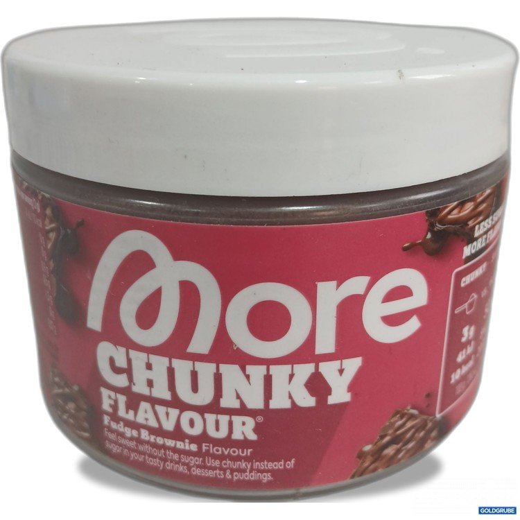 Artikel Nr. 979418 Artikel Nr. 979418: More Chunky Flavour Fudge Brownie Flavour 150g