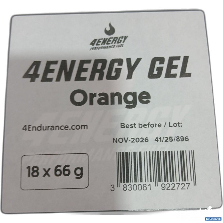 Artikel Nr. 980418: 4 Energy Gel Orange 18x66g 