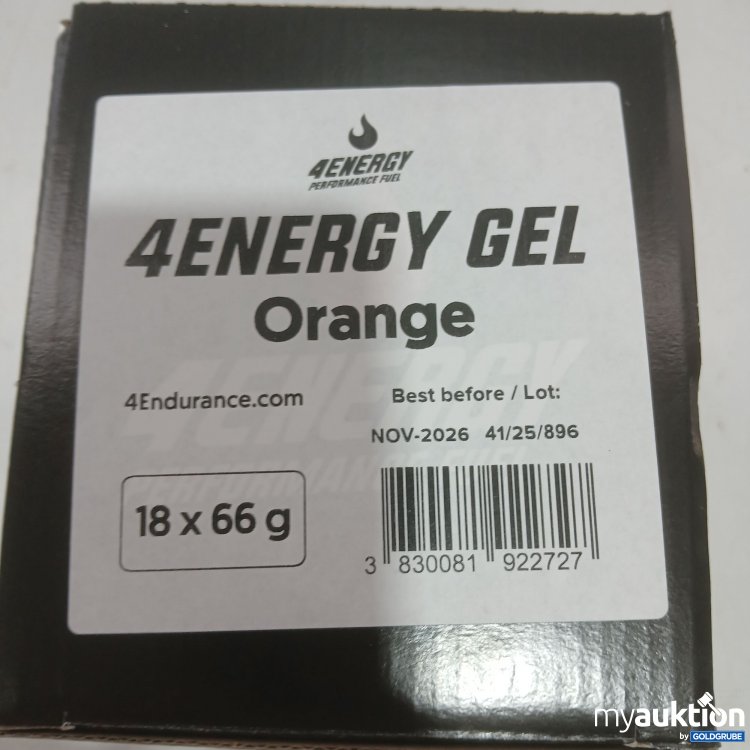Artikel Nr. 980418: 4 Energy Gel Orange 18x66g 