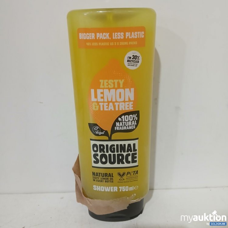 Artikel Nr. 982418 Artikel Nr. 982418: Original Source Zesty Lemon & Tea Tree Shower 750ml