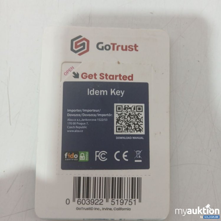 Artikel Nr. 993418 Artikel Nr. 993418: GoTrust Idem Key USB-Sicherheitsschlüssel