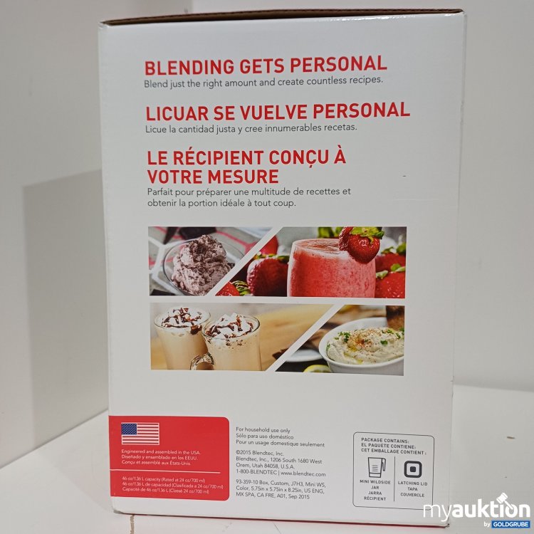 Artikel Nr. 994418 Artikel Nr. 994418: Blendtec - Mini Wildside