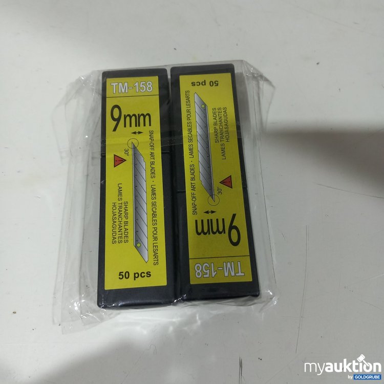 Artikel Nr. 386419 Artikel Nr. 386419: Spare Blades TM-158 9mm 2x50Stück