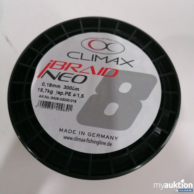 Artikel Nr. 439419: Climax iBraid Neo 0.18mm, 3000m, gelb 